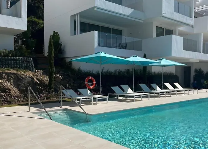 Apartment Palo Alto Indoor Pool Gym View Wifi Parking Marbella